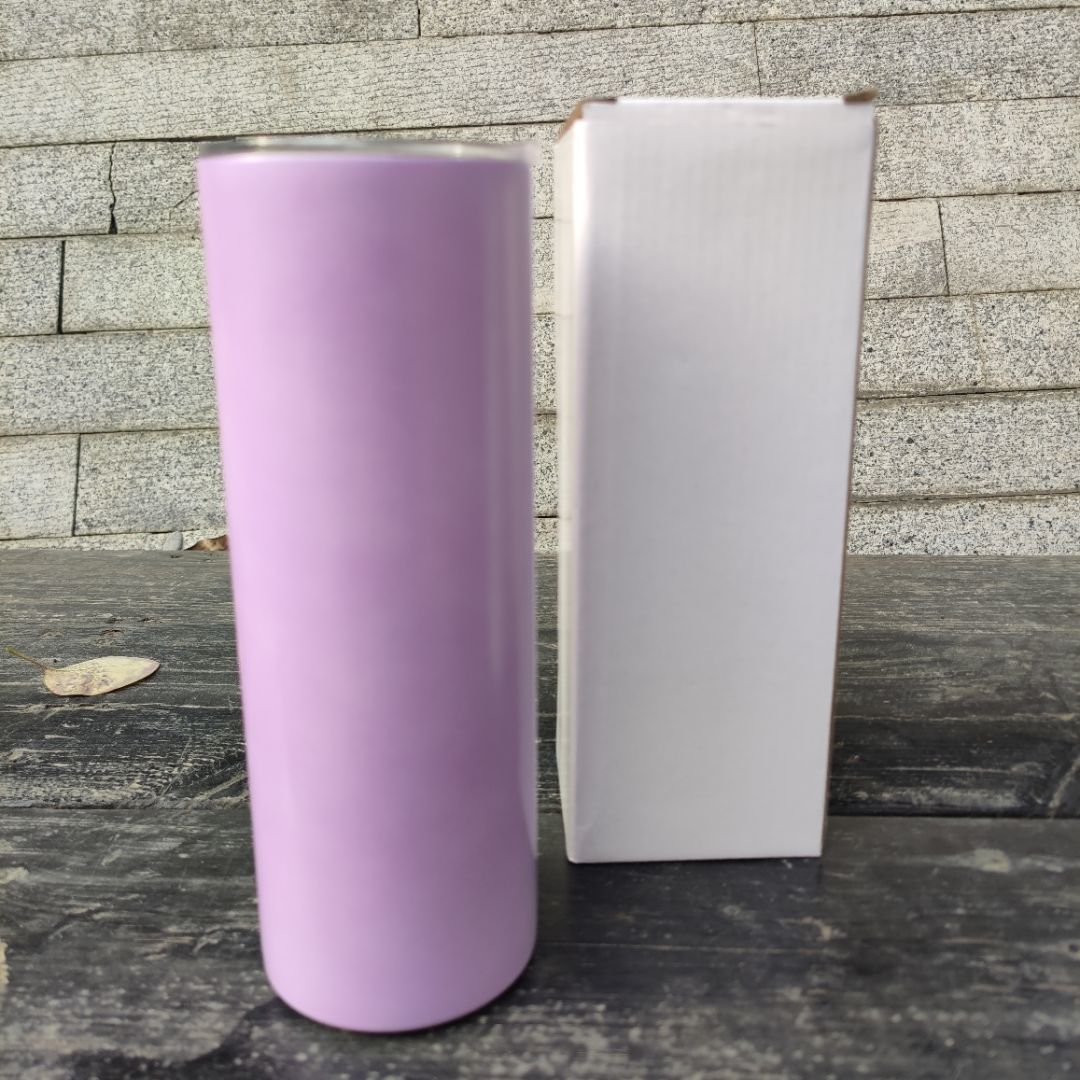 20 0z Skinny Straight Color Changing Tumbler