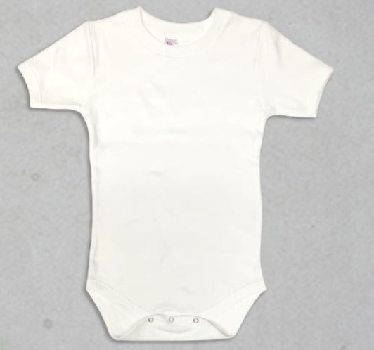 Baby Short Sleeve Crew Neck Onesies
