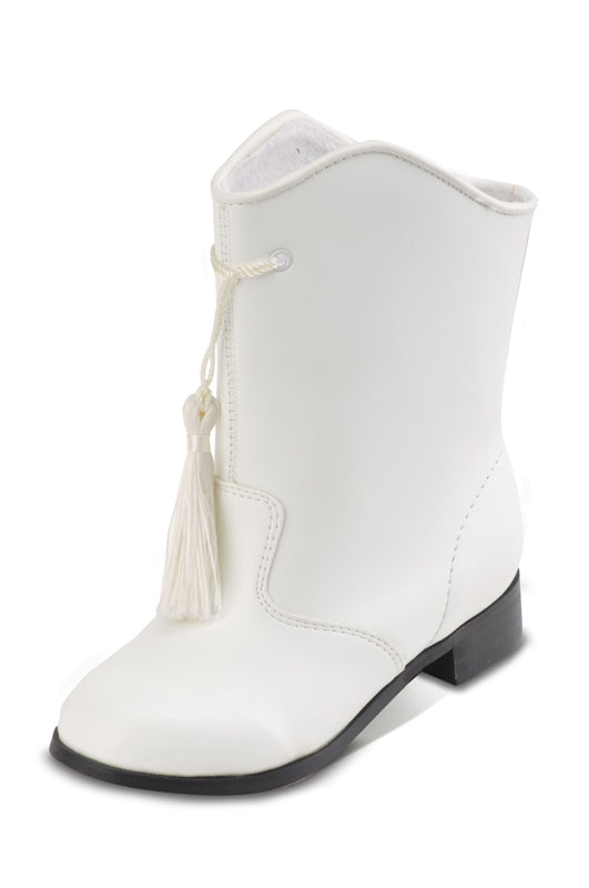CHILD - GOTHAM MAJORETTE BOOTS WHITE