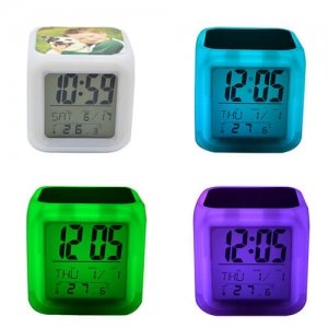 Led 7 Color Change Digital Alarm Clock