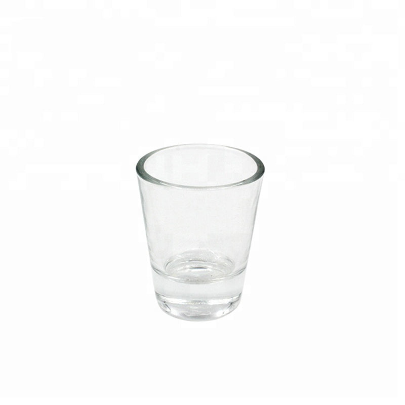 1.5oz Transparent Shot Glass Whiskey Glass – CKR Printing and More