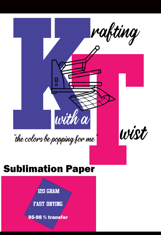Krafting with a Twist Sublimation Paper